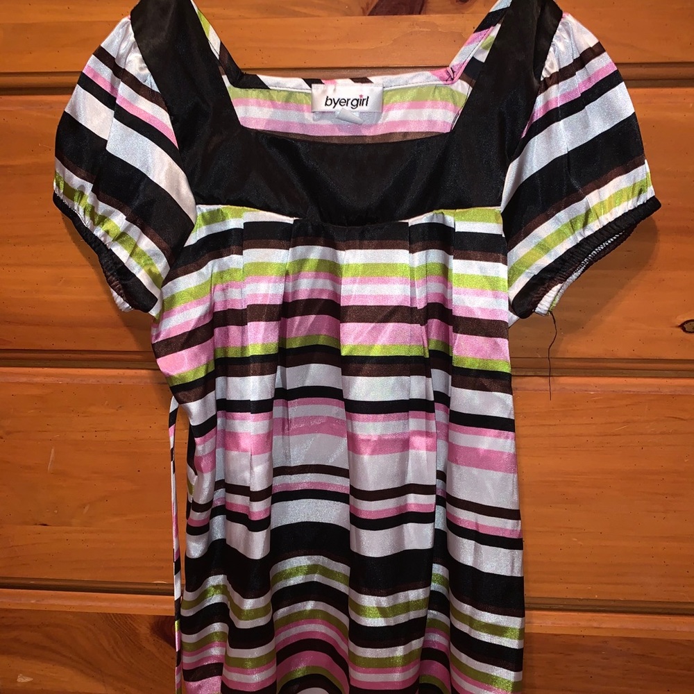 Girl’s Striped Blouse